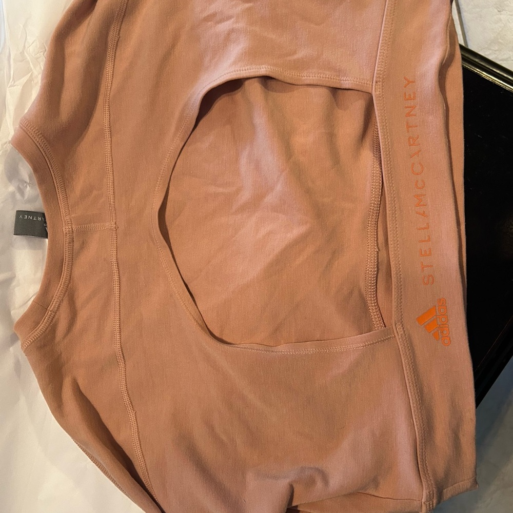 Stella McCartney for Adidas.  Size large crop top. Open back. - Picture 7 of 8